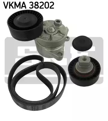 Ременный комплект SKF VKMA 38202 (VKM 38003, VKM 38202, VKMV 6PK1555)